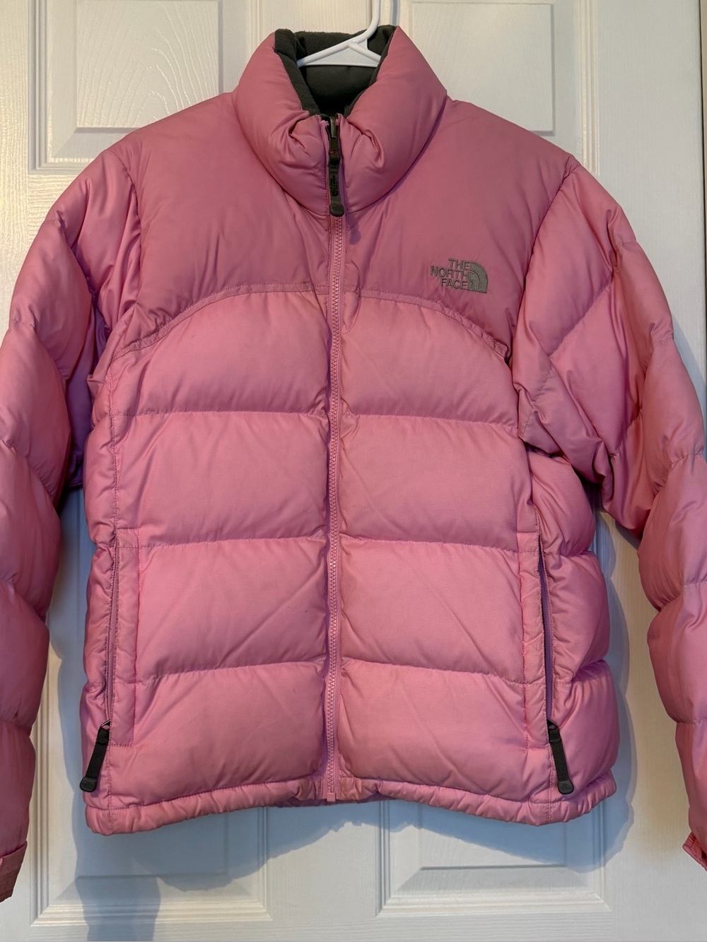 Vintage The North Face Pink Nuptse Puffer Jacket - Women's Size Medium